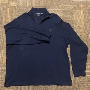 Mens Polo Sweater Pull over